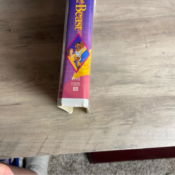 Beauty And The Beast VHS Tape 1992 Walt Disney's Black Diamond Classic - Picture 3 of 6